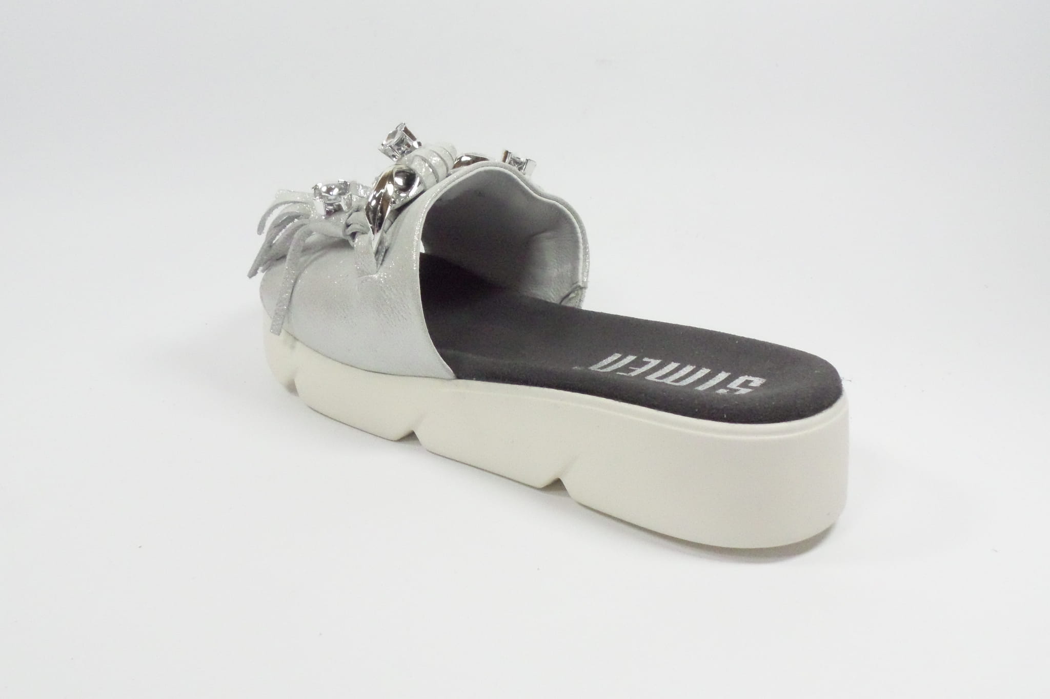 KLAPKI SIMEN 1402A FOLIA SREBRO R38 Oryginalne opakowanie producenta pudełko