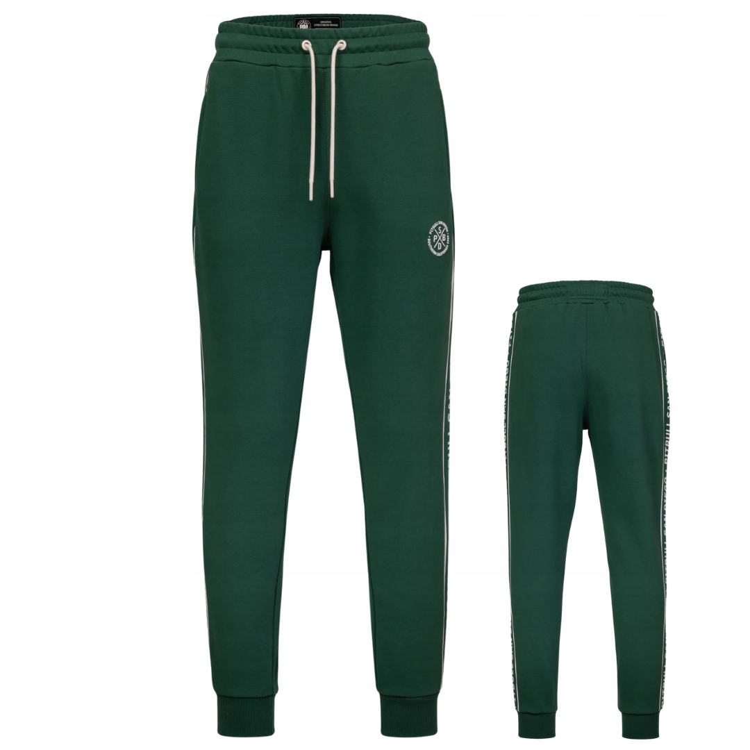 Pitbull West Coast Pánské Tepláky Nexus Bottle Green/ Zelené M