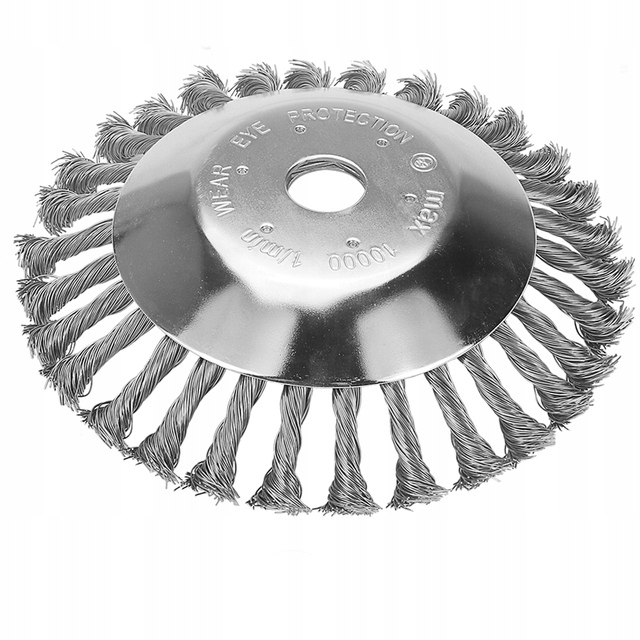 SZCZOTKA DRUCIANA DO KOSY SPALINOWEJ GŁOWICA 200mm Rodzaj drut