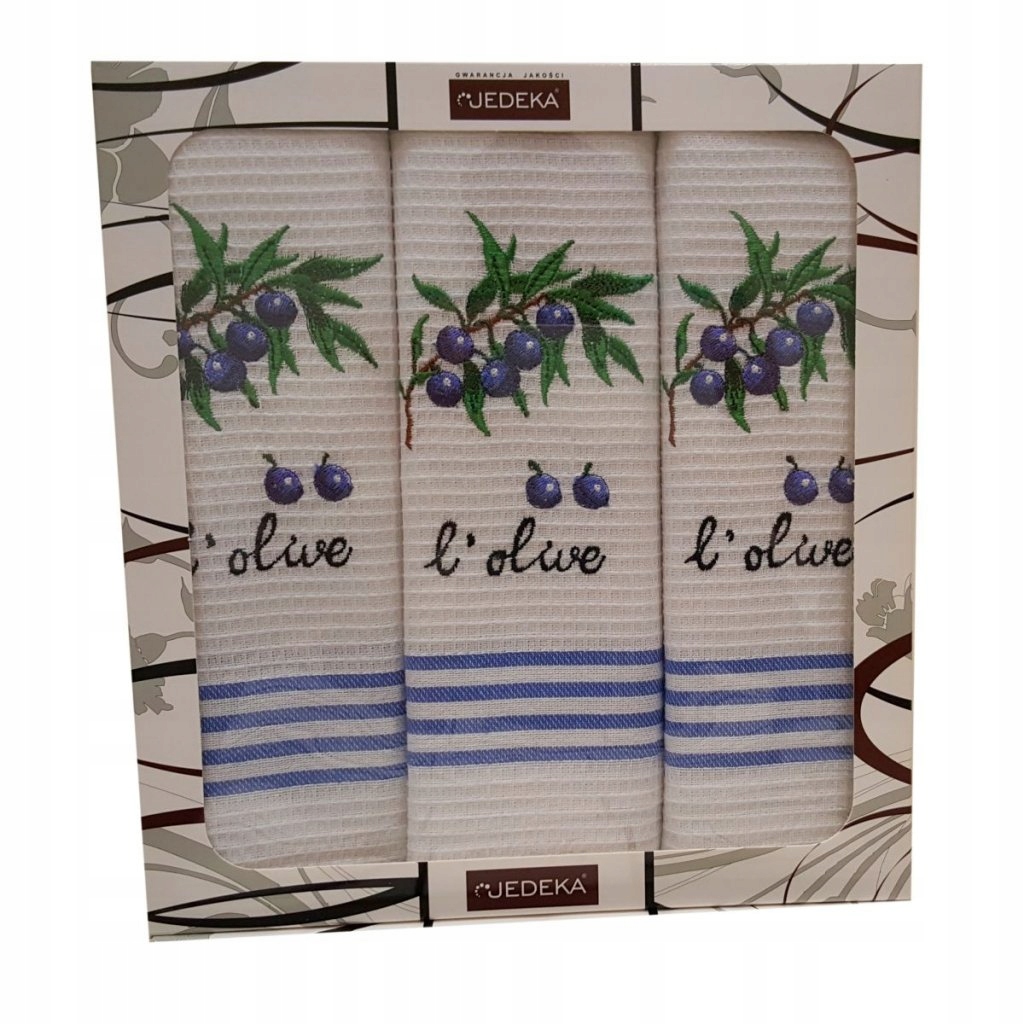 

Komplet Ścierek Kuchennych 3SZT 50x70 Bawełna 100%