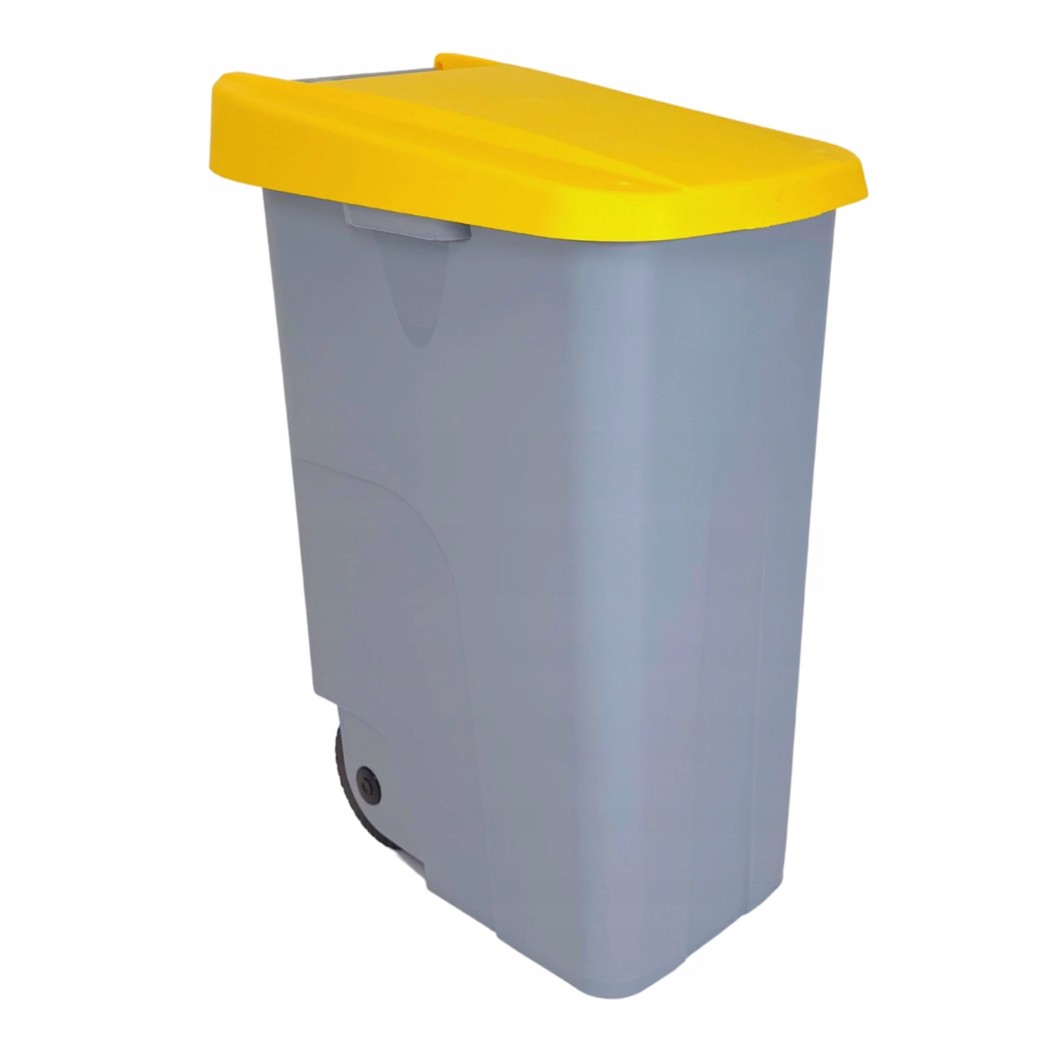 Denox odpadkový kôš Reciclo na triedený odpad 85 L, žlté veko, plastový sk