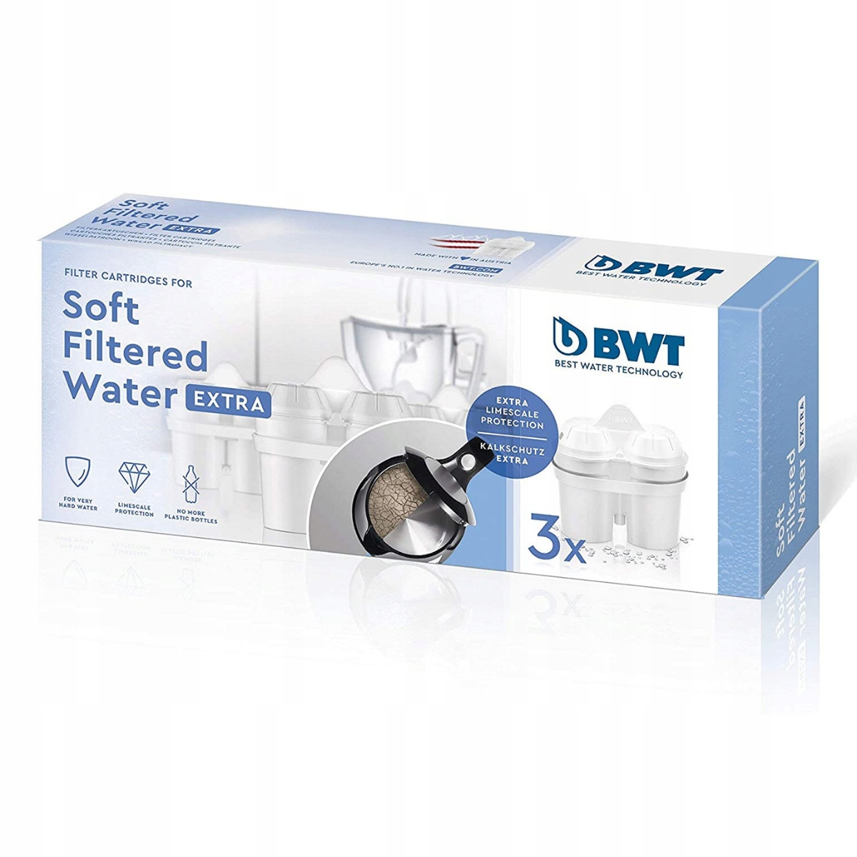 

Bwt Soft Filtered Water Extra 3 wkłady do dzbanka