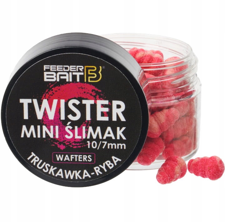 Feeder Bait Mini Ślimak Wafters Truskawka-Ryba FB35-7