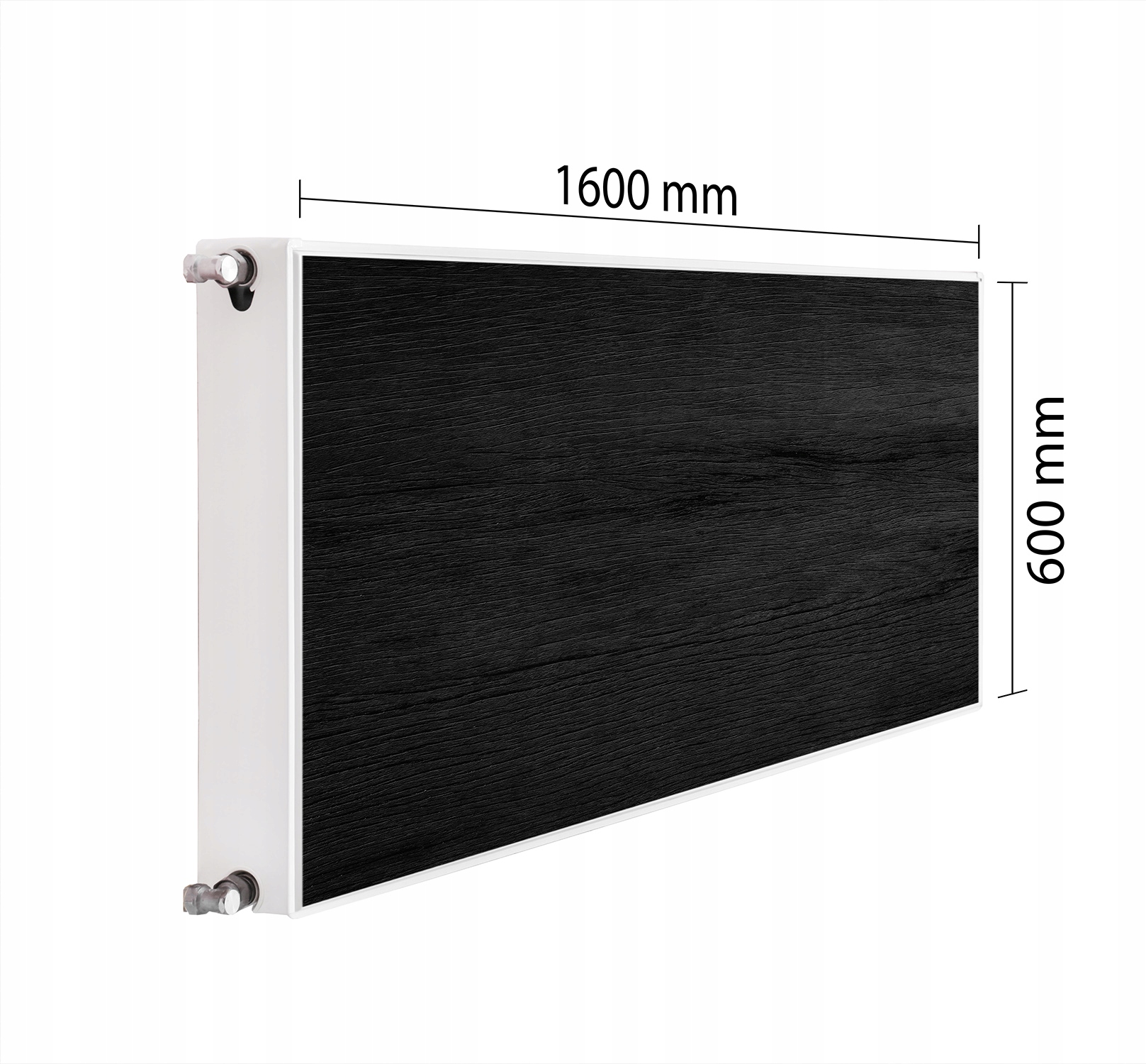 Magnetická Krytka Na Radiátor 160x60 Černá Podložka Magnet