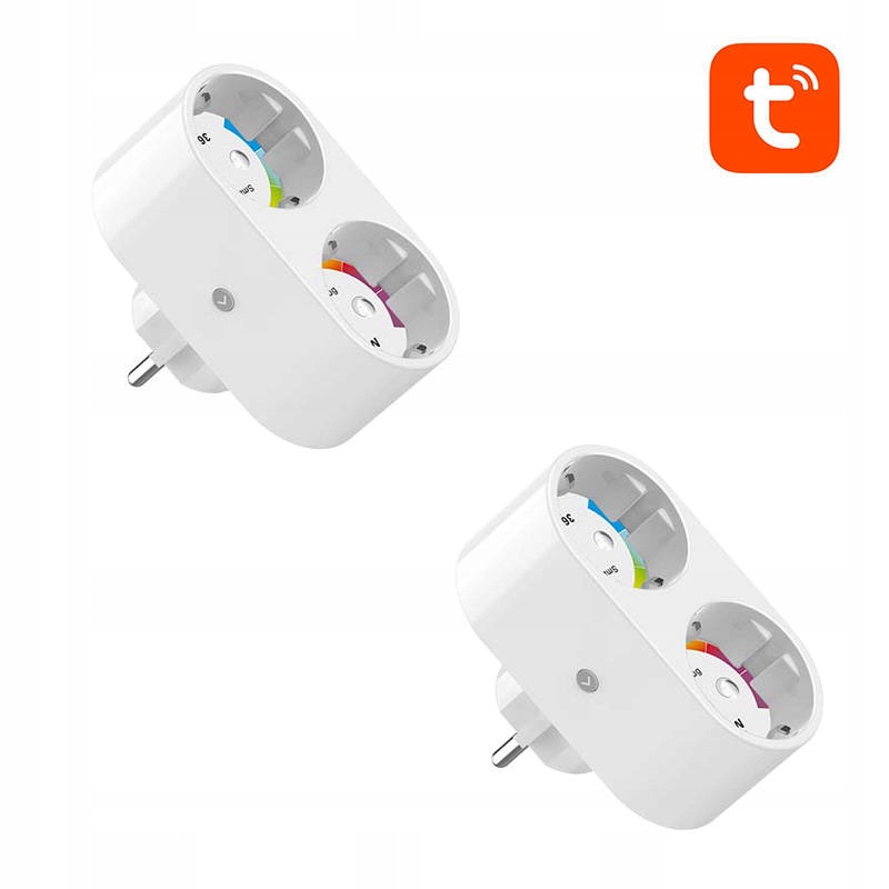 Dvojitá chytrá WiFi zásuvka Gosund SP211, 2 kusy 3500 W (dvoubalení)