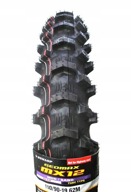 110/90-19 DUNLOP GEOMAX MX12 62M ЗАДНЯ ПІЩАНА