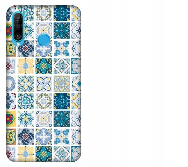 

Etui pokrowiec Huawei P30 Lite Mozaika kafelki maj