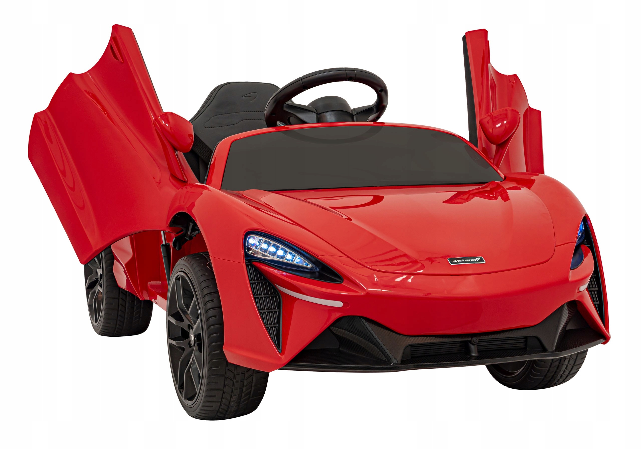 autko dla dzieci McLaren Artura pilot Tablica Z Imieniem prawo jazdy