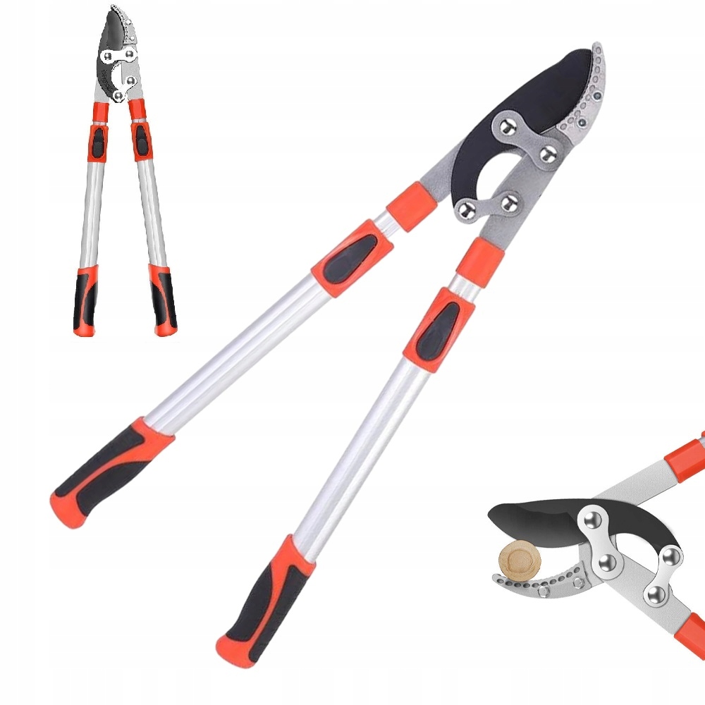 Zahradní nůžky Dvouruční Kovadlinkové Nůžky Zahradní nůžky 100 CM
