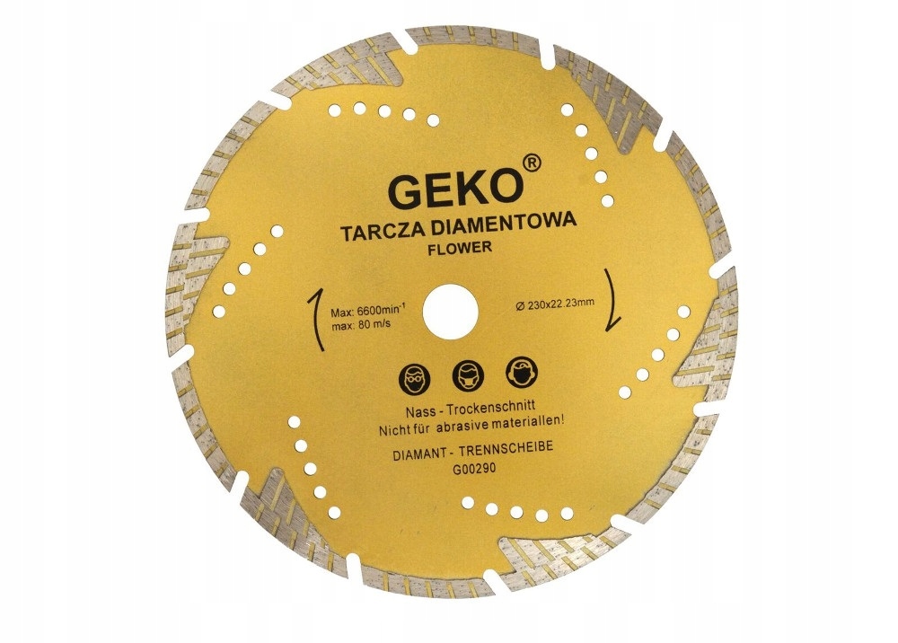 

Tarcza Diamentowa 230mm Flower Profi Geko