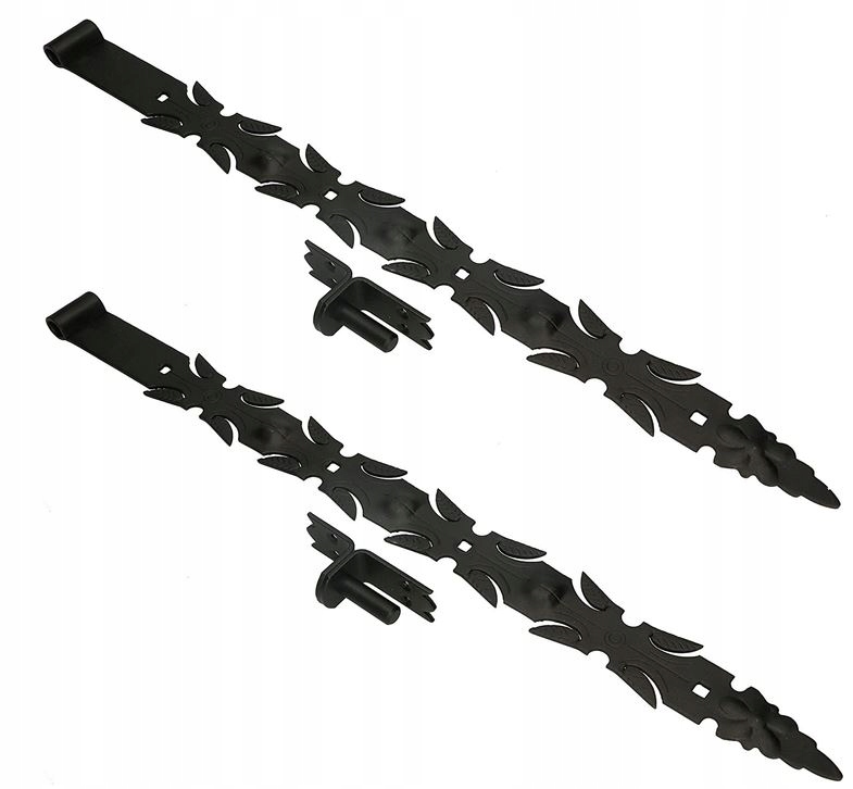 Kovaný Pásový Závěs Na Dveře 800 MM Závěs 2 Ks