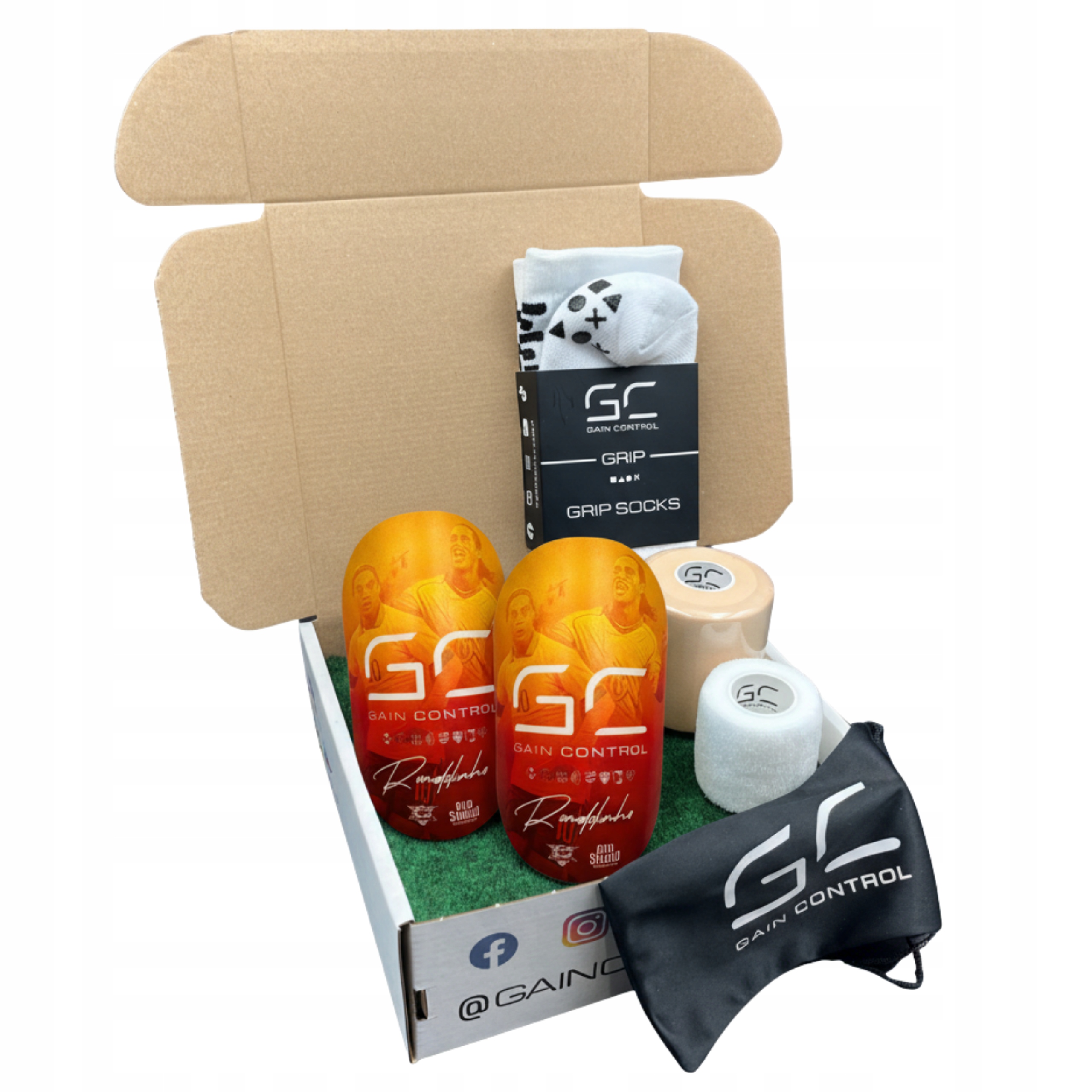 Box Fotbalové Chrániče Gc Ronaldinho v2 Mini