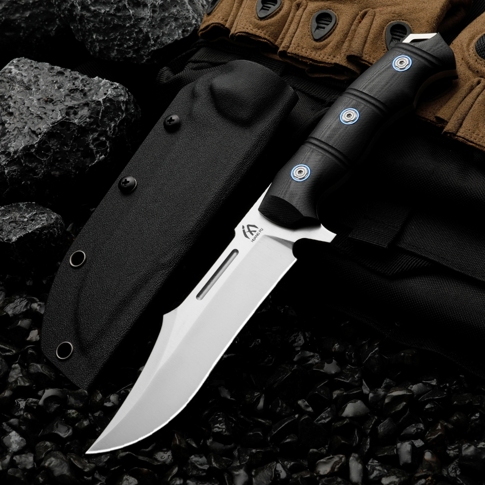 Taktický nůž pro přežití, nůž s pevnou čepelí, outdoorový nůž s rovnou čepelí