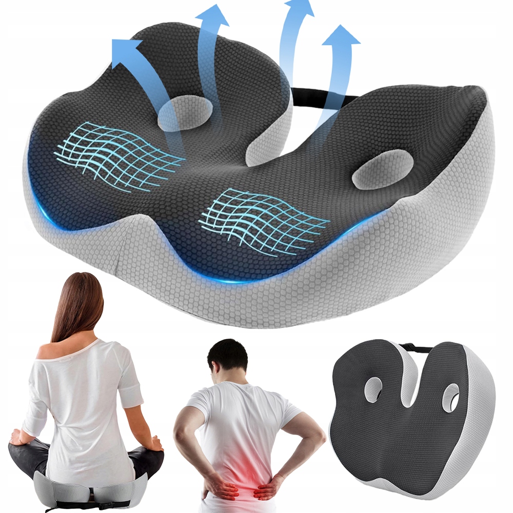 Ergonomiczna Poduszka Do Siedzenia Na Krzesło Biurowe Ortopedyczna Poduszka