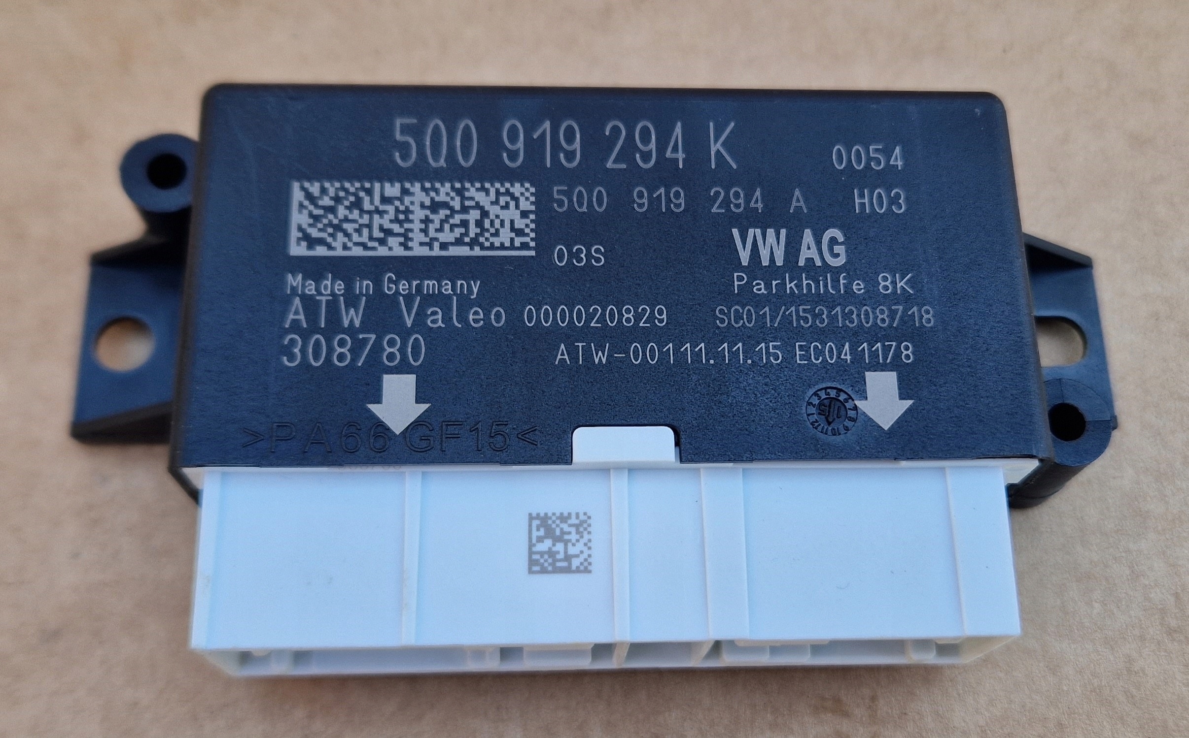 control unit module PDC VW AUDI 5Q0919294K original