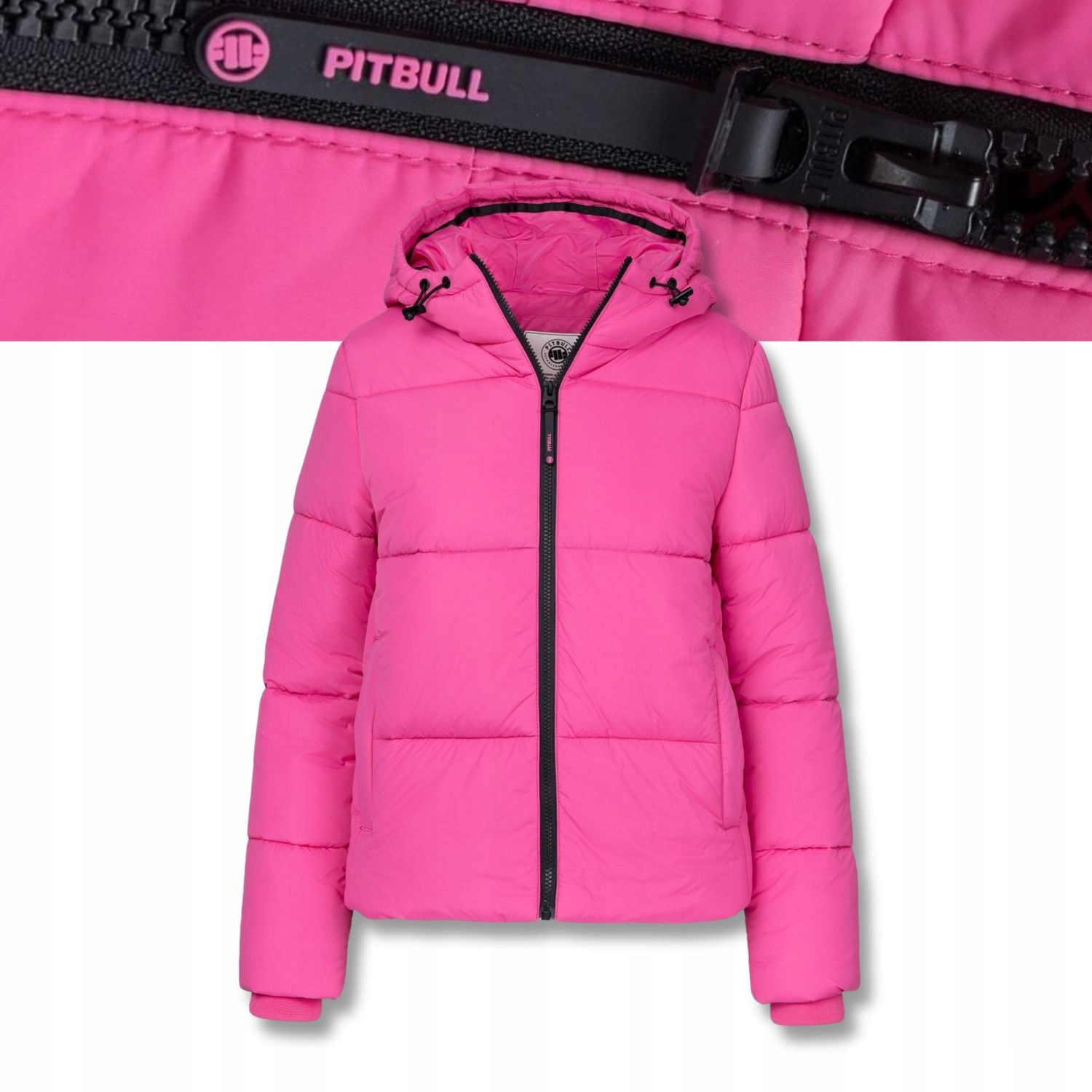 Dámská Zimní bunda s kapucí Pitbull Prošívaná péřová Vista