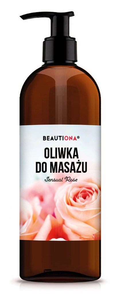 BEAUTIONA OLIWKA DO MASAŻU SENSUAL ROSE 500 ML Marka Beautiona