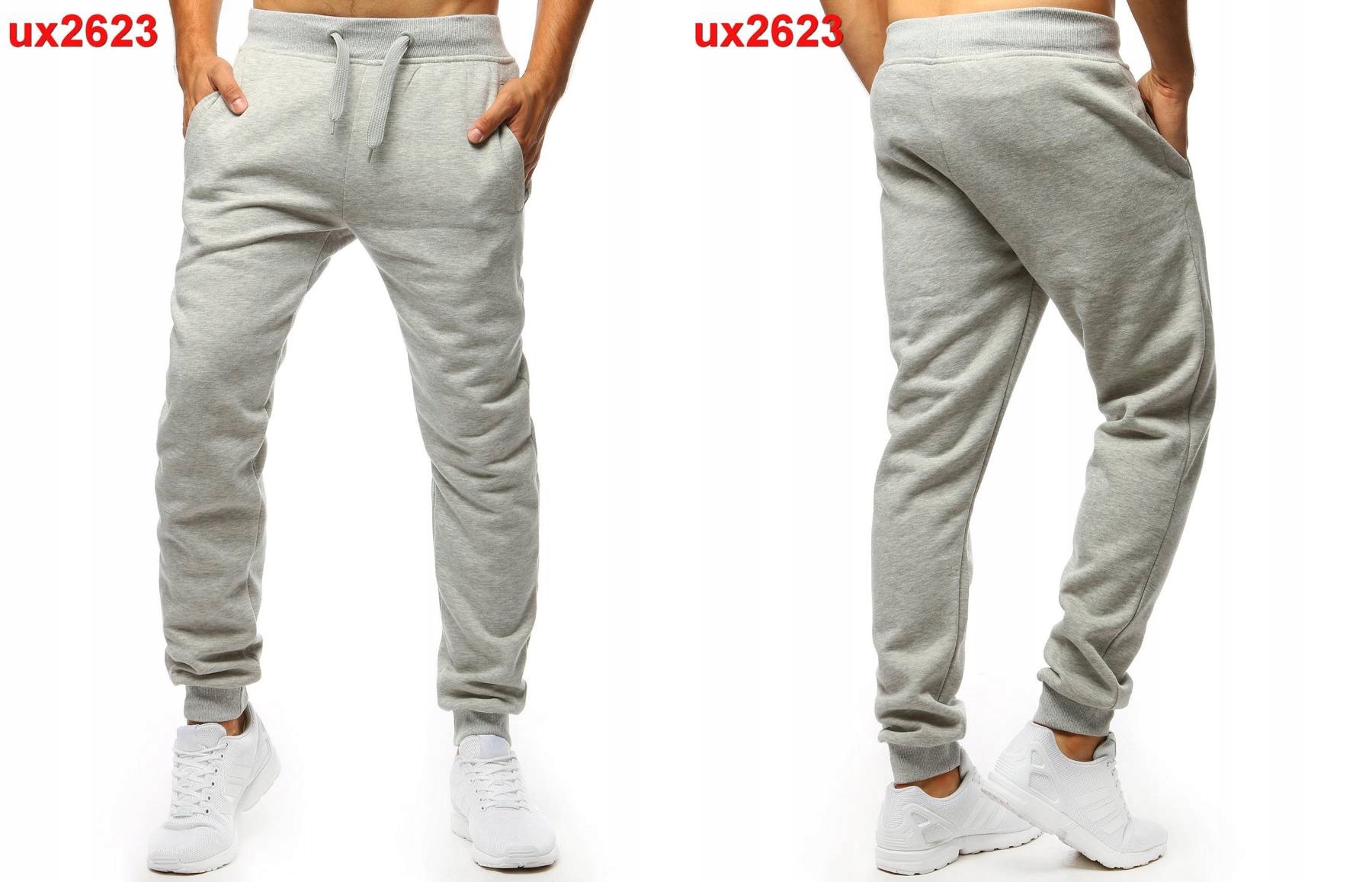 SPODNIE DRESOWE MĘSKIE KOLORY ox158 - XL Rozmiar XL