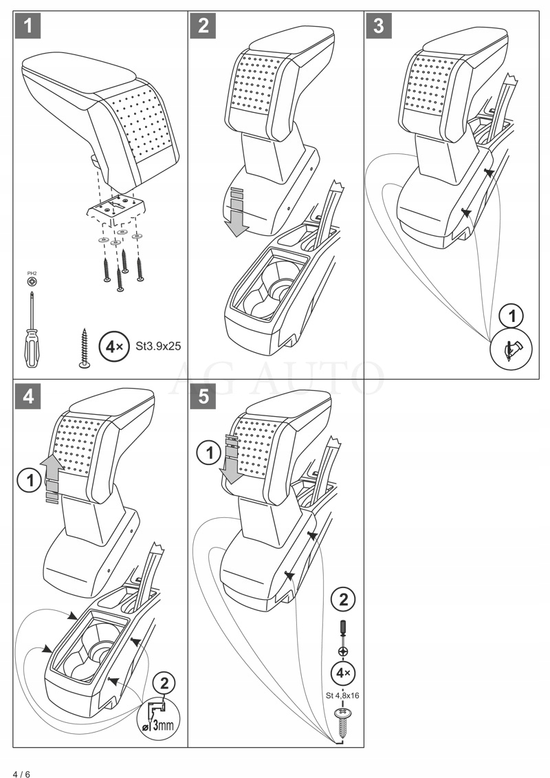 PODLOKIETNIK STANDARD Dacia Duster 2018 Part manufacturer Rati