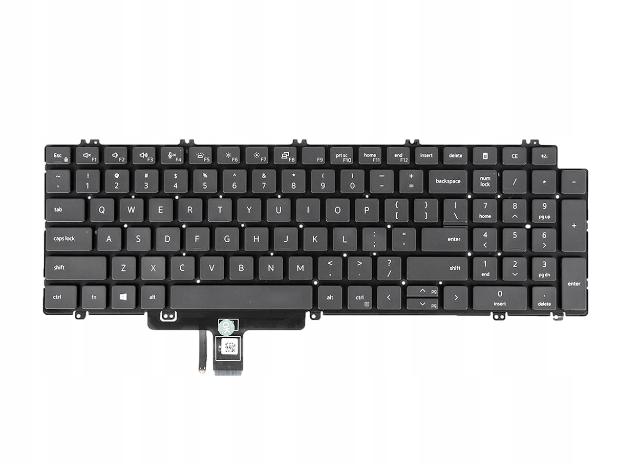 Klawiatura Do Dell Latitude 5520 5521 5530 3560 3570 3580 7680 0N7N16 Led