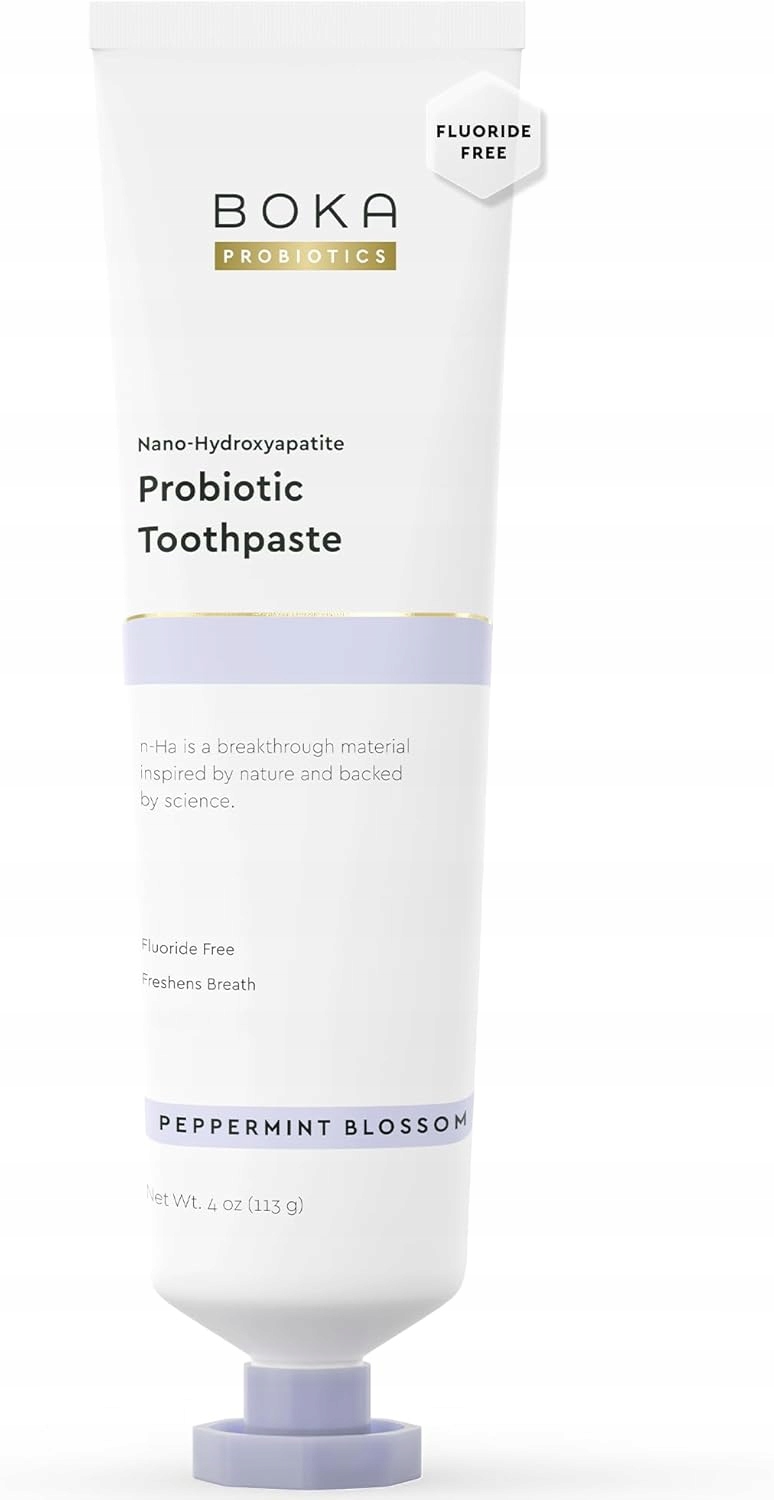 Boka bez fluorowa pasta do zębów z probiotykami mięta pieprzowa 113 g