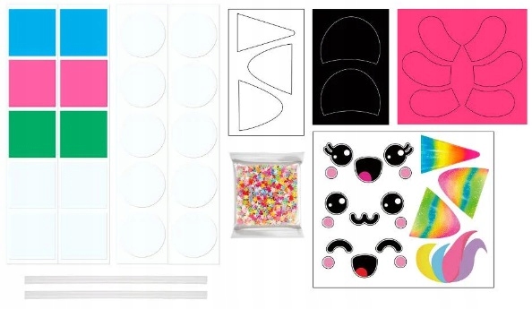 Taśma Nano Crafts Zestaw KREATYWNY Make & Inflate Nano Buddies Bańki 28 el. EAN (GTIN) 0653899648299