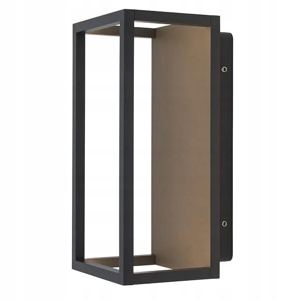 Vonkajšie nástenné Led záhradné svietidlo grafitové obdĺžnikové Nowodvorski