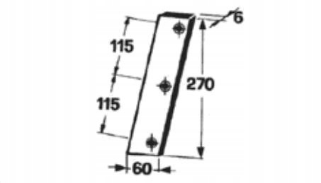 Nóż prasy Welger, 0982.20.01.00
