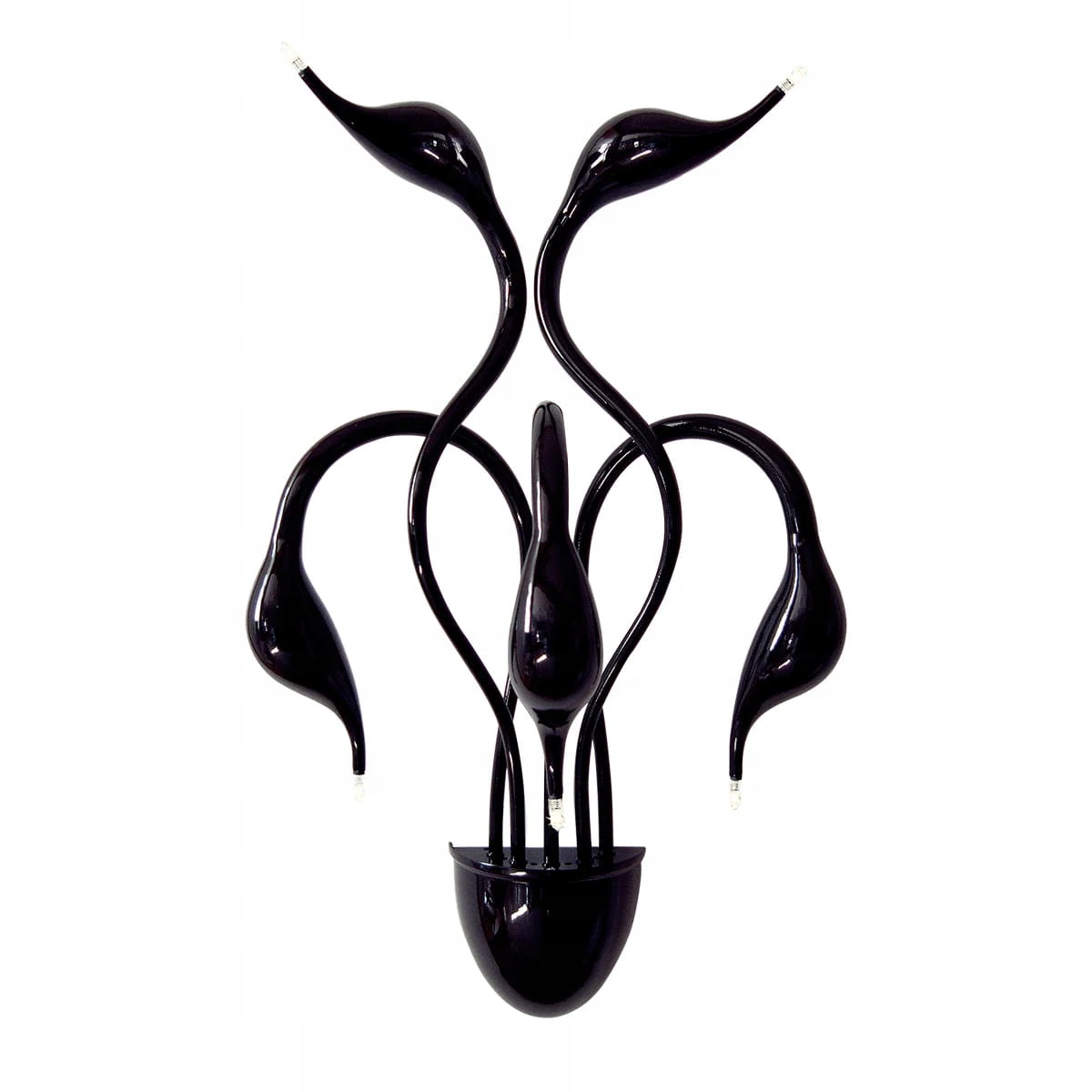 Nástenné svietidlo Italux Swan Led moderné čierne