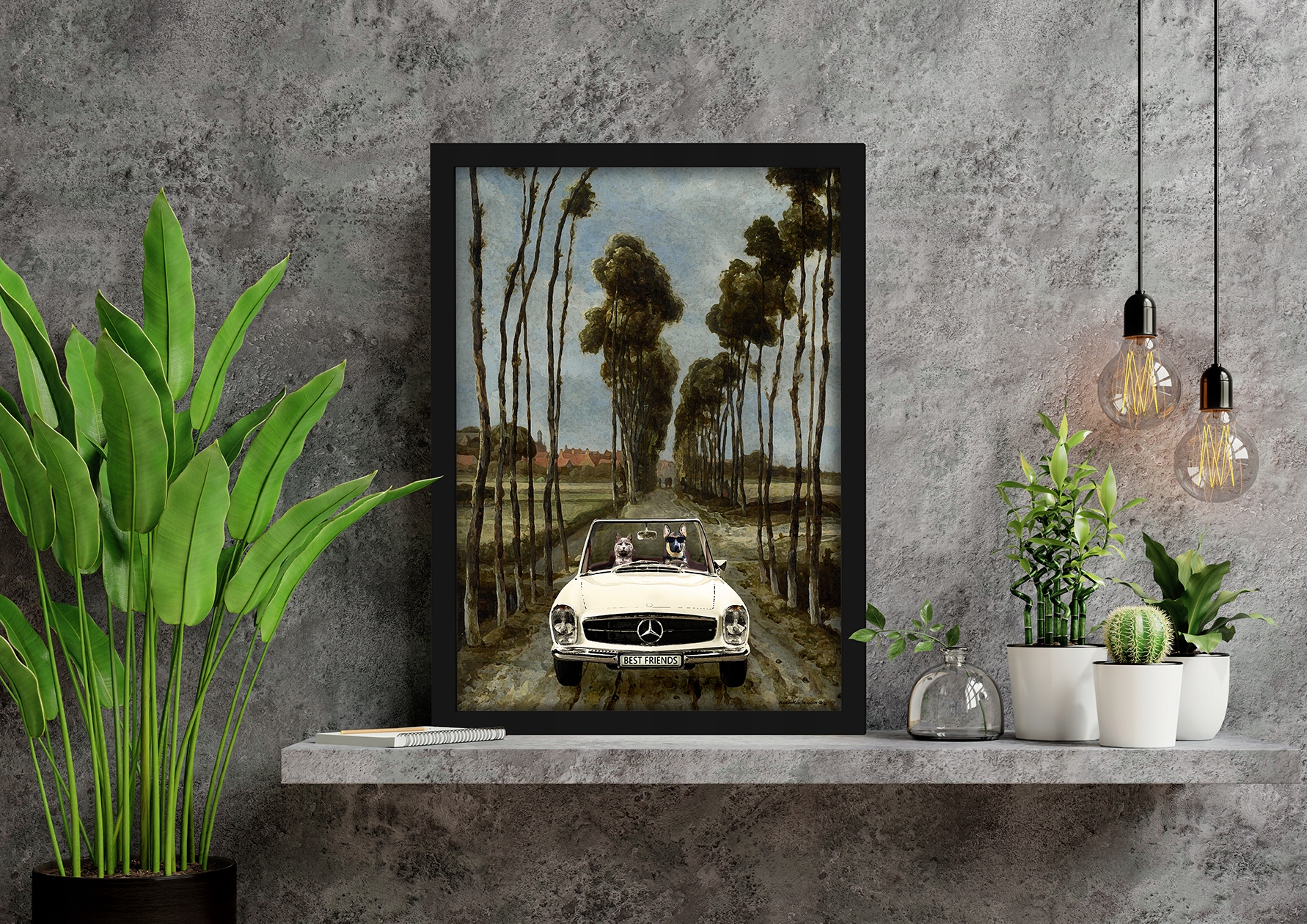 BEST FRIENDS, PLAKAT KOT I PIES (20 Plakat na Szczęście, dla ...