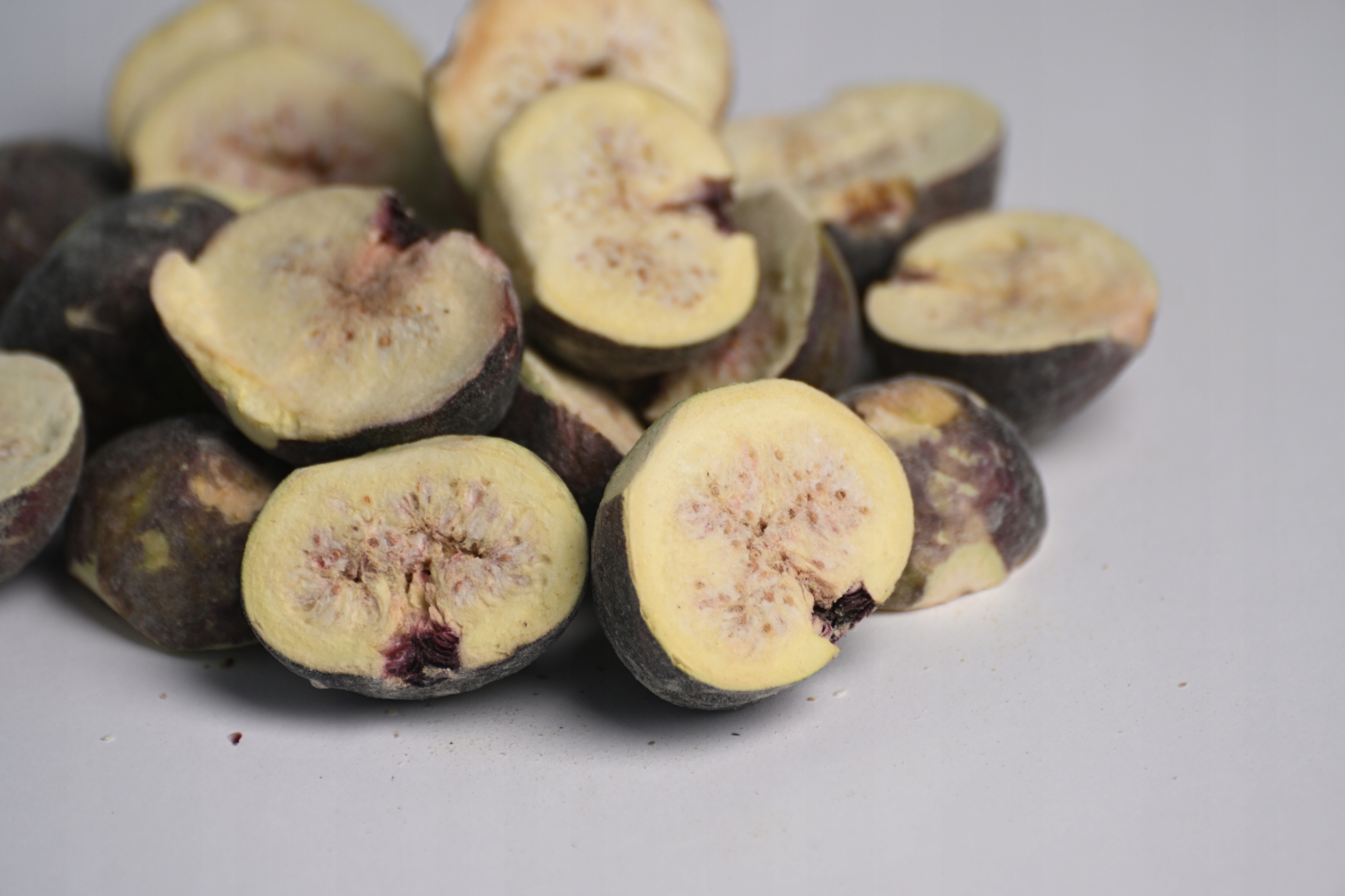 Liofilizowane Figi Połówki czarno-żółte 500g