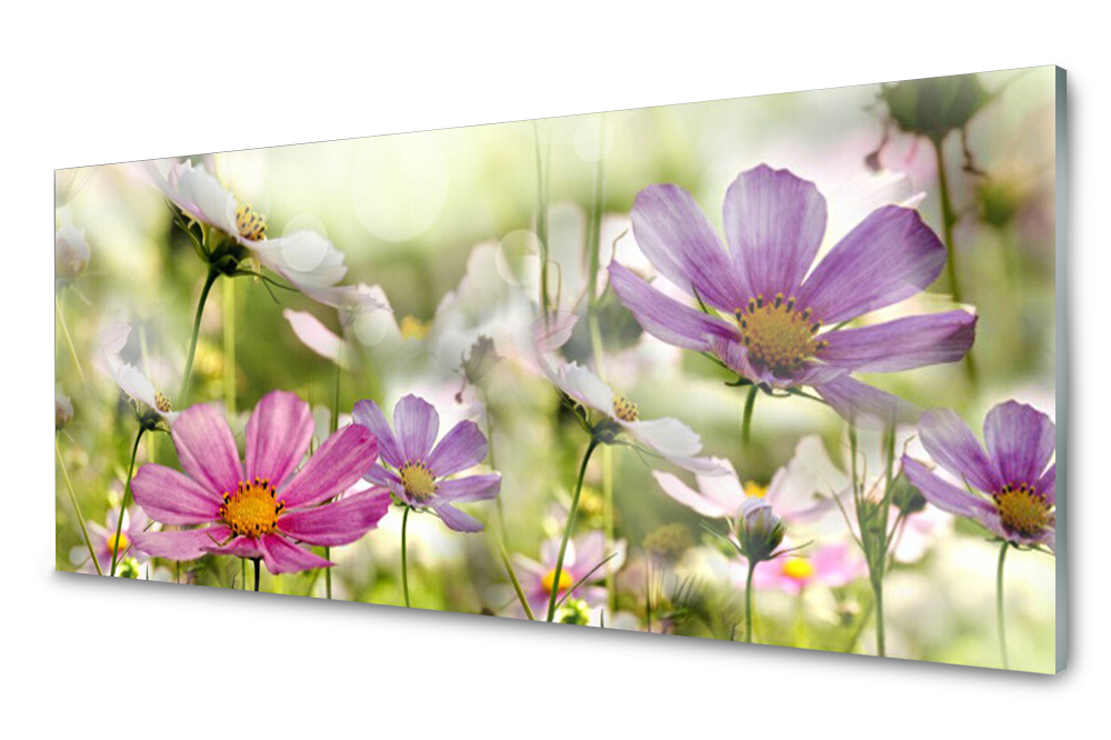 

Panel szklany do kuchni Kwiaty Roślina 125x50