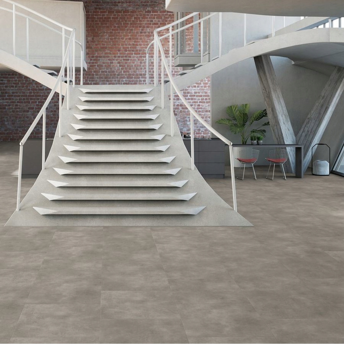 

Panele winylowe|LVT|Gerflor 55 Bloom Uni Taupe