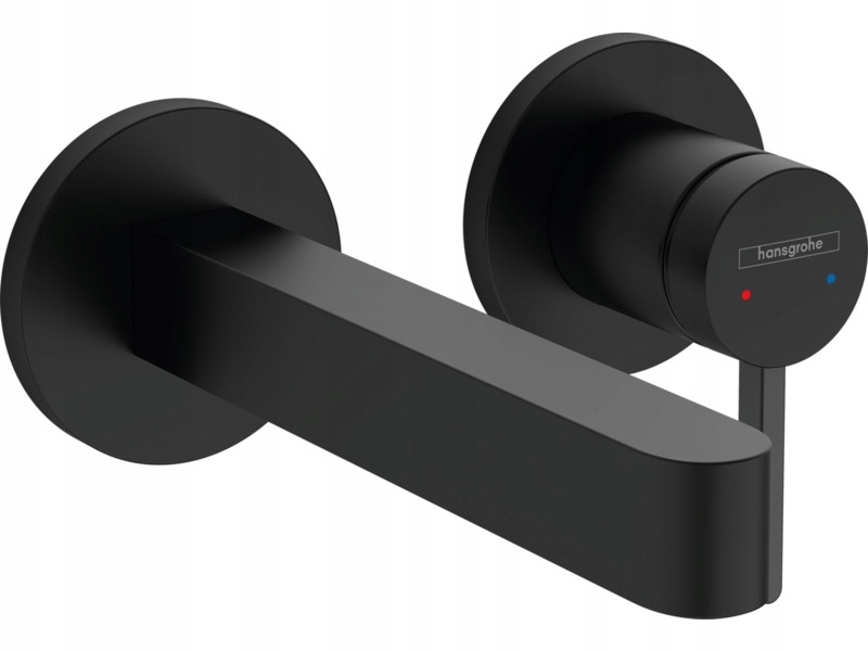 Bateria umywalkowa podtynkowa Hansgrohe Finoris 76051670 Czarny mat