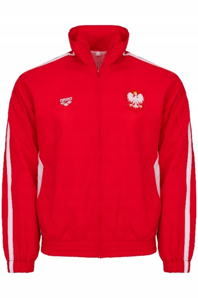 Rozepínací mikina sportovní kádrová mikina Arena Unisex Prival Full Zip Red R.xl