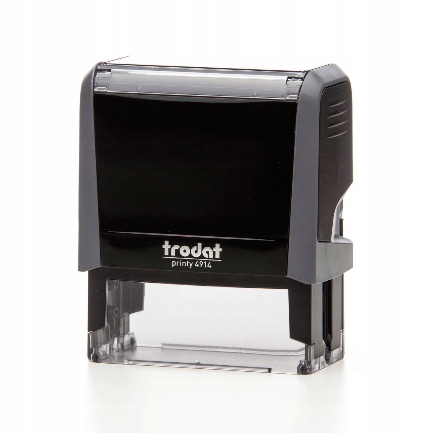 PIECZĄTKA TRODAT Z HASŁEM: UPRAWNIENIA BUDOWLANE Kolor odbicia czarny