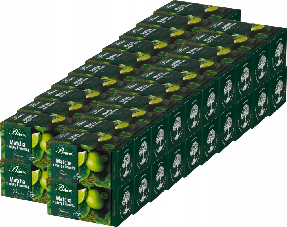 Bi Fix Herbata Matcha z miętą i limonką 20TB x40