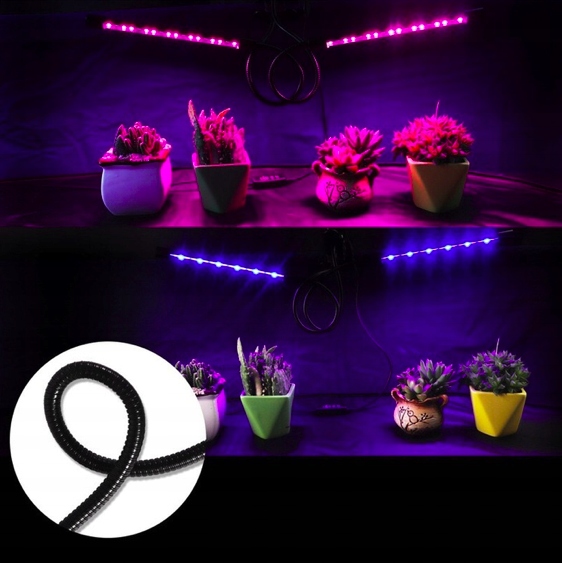 Lampa LED DO UPRAWY ROŚLIN 4 GŁOWICE 40W Z PILOTEM Rodzaj gwintu inny