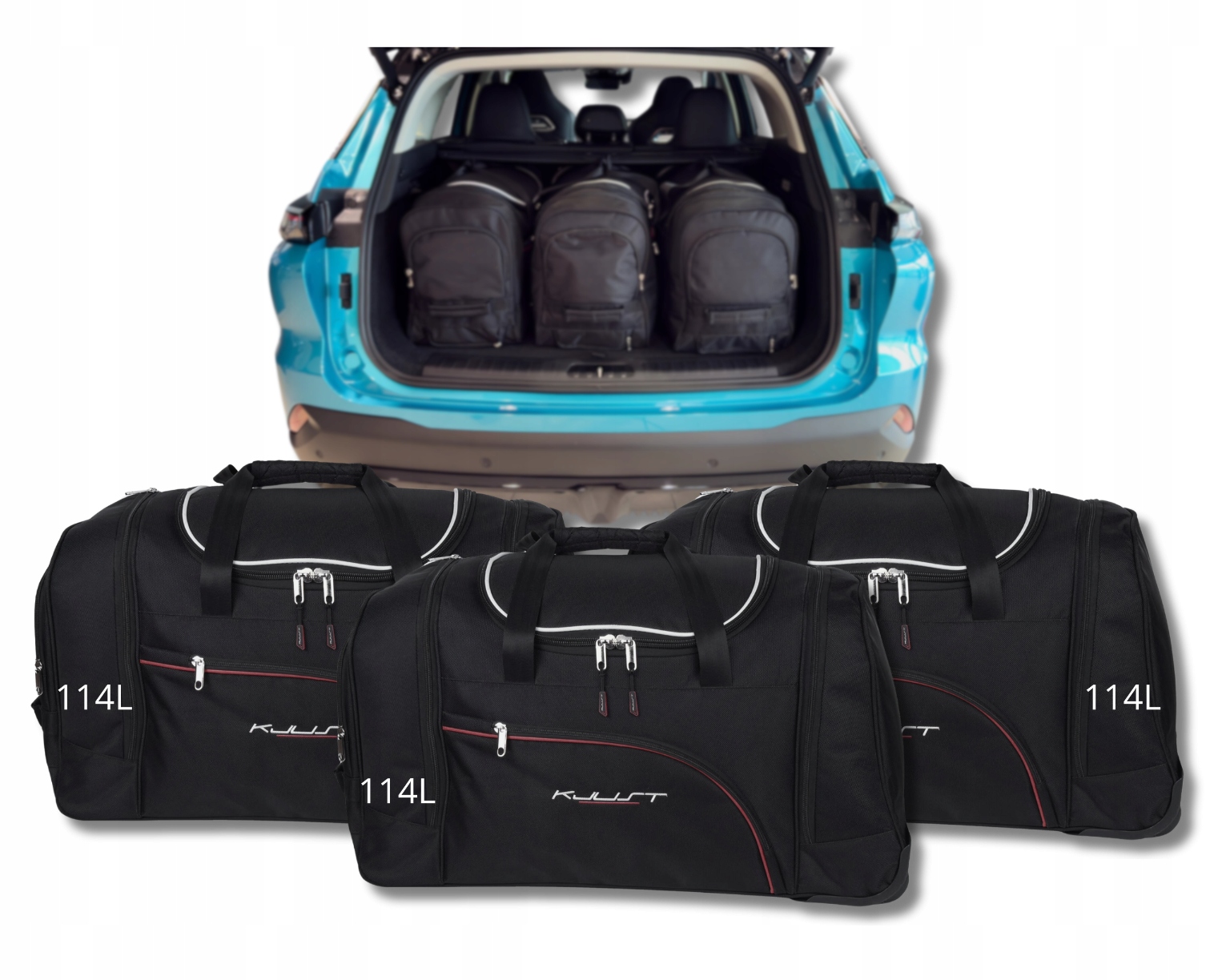 ZESTAW TOREB DO BAGAŻNIKA KJUST BAIC BEIJING 5 2022+