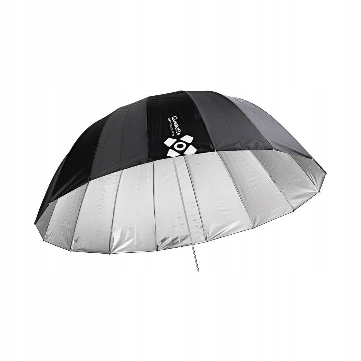 Deštník Quadralite Deep Space 165 stříbrný