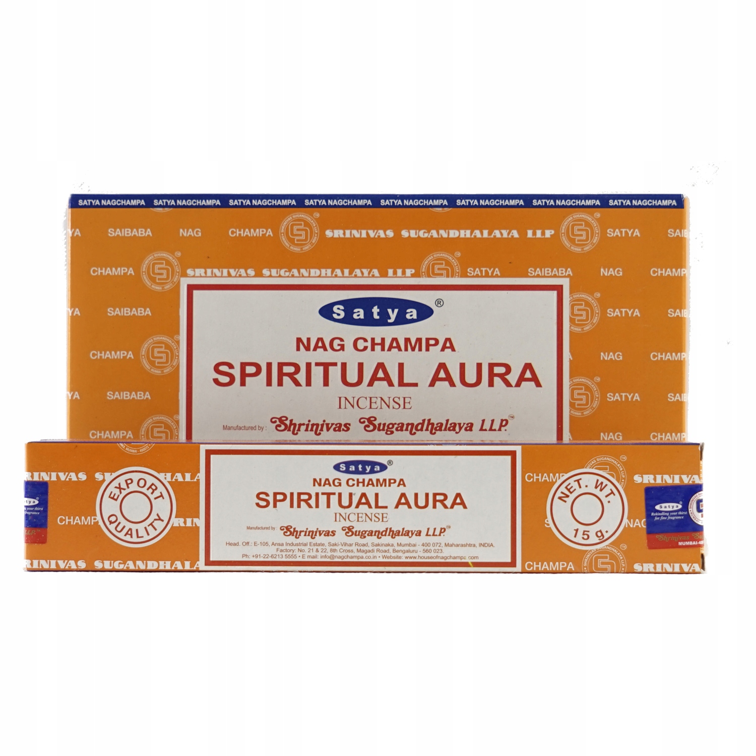 

Kadzidła kadzidełka Satya Nag Spiritual Aura