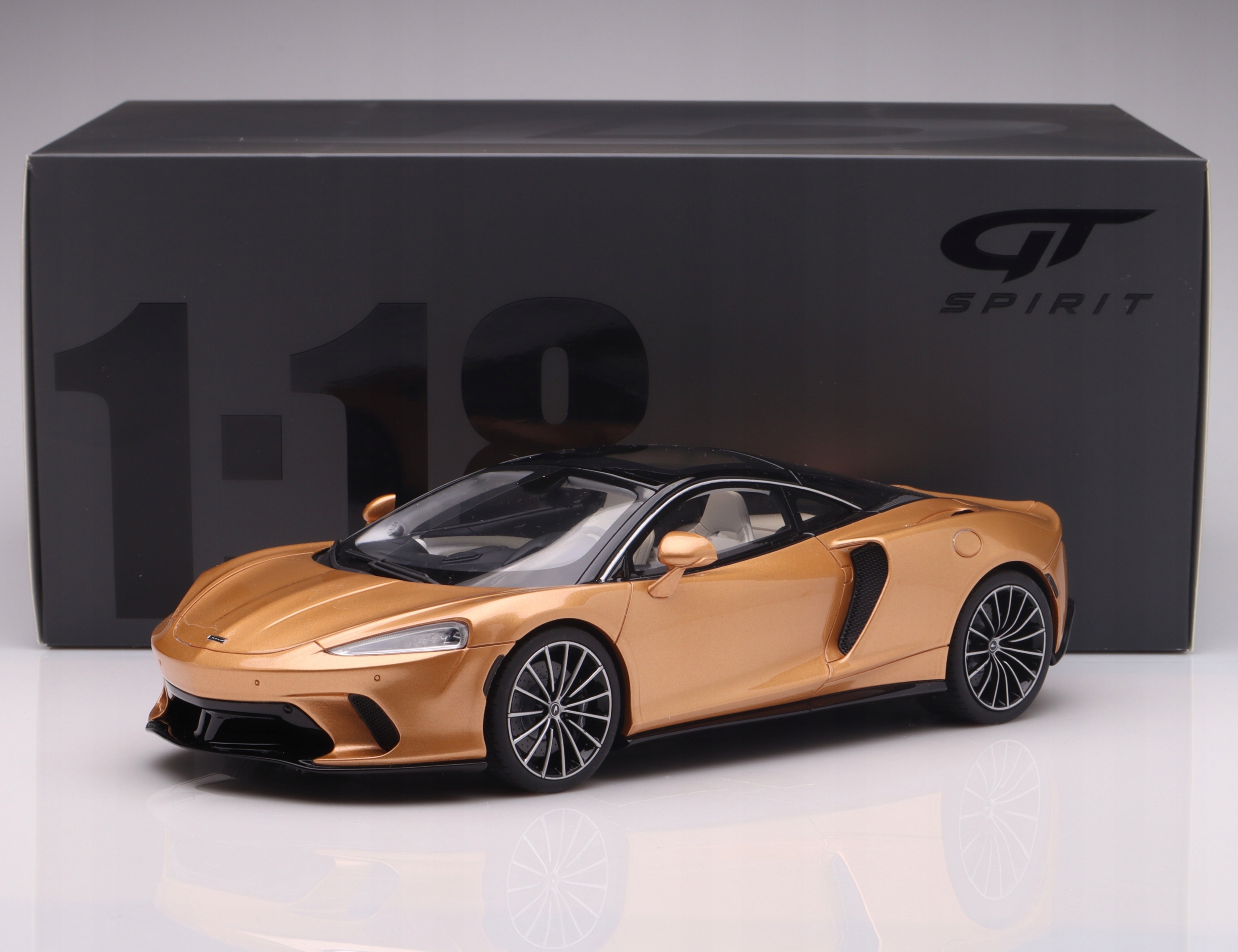 McLaren Gt 2019, leštěná měď Gt Spirit 1:18