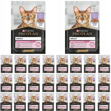 Levně Purina Pro Plan Cat Delicious Krůta in Gravy 26x85g
