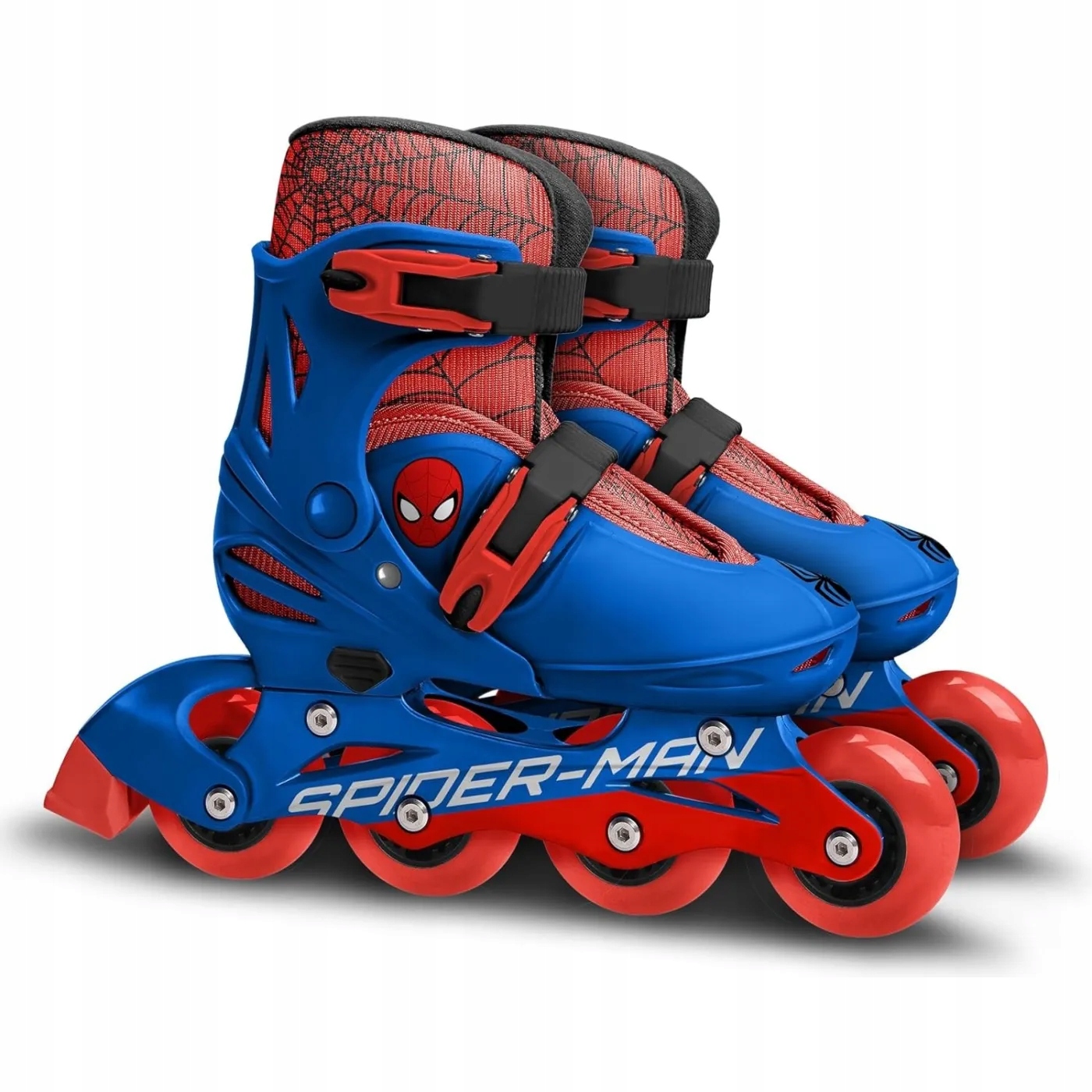 Rolki Stamp Spiderman r.30 -33 niebiesko czerwone