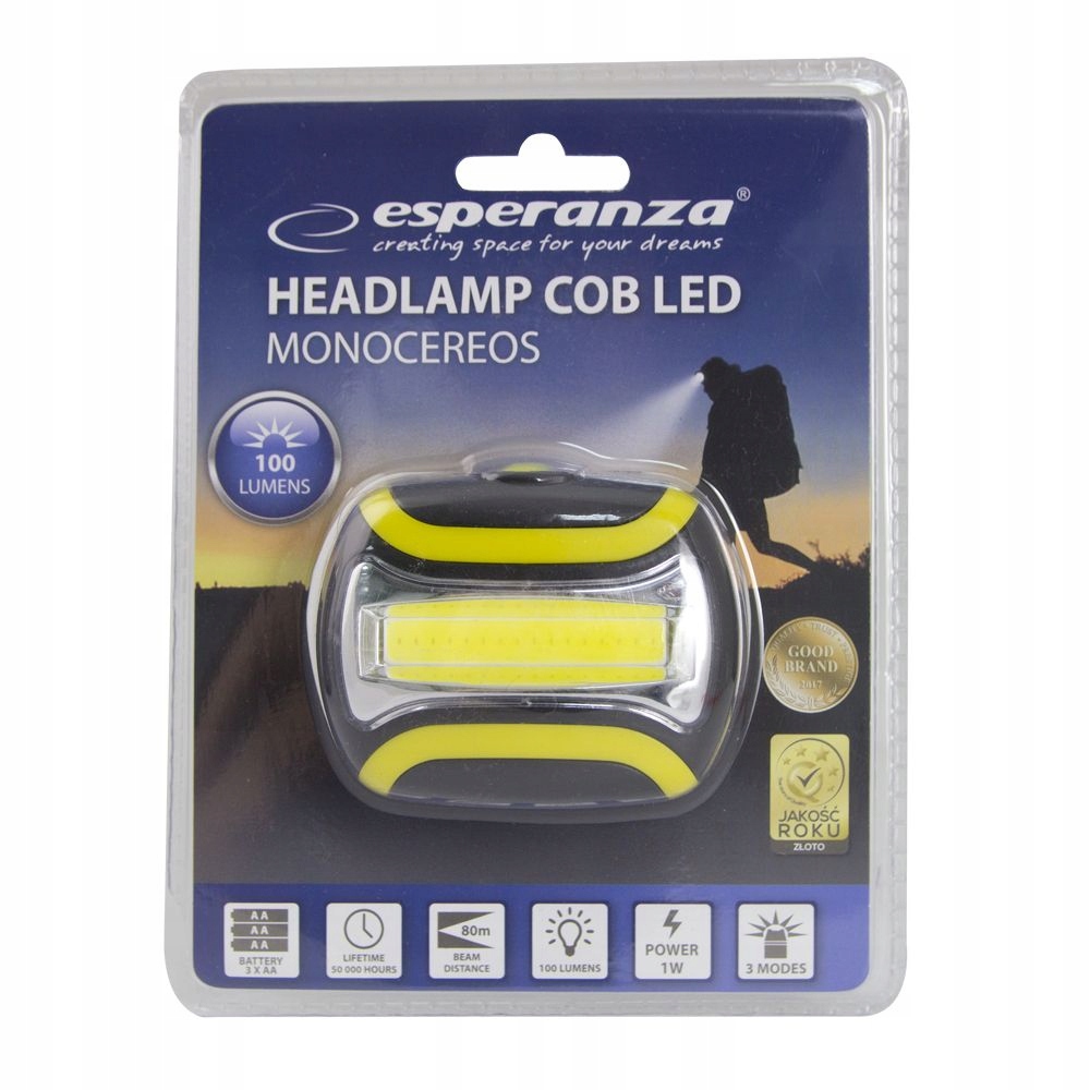 Latarka Led Czołowa Monoceros