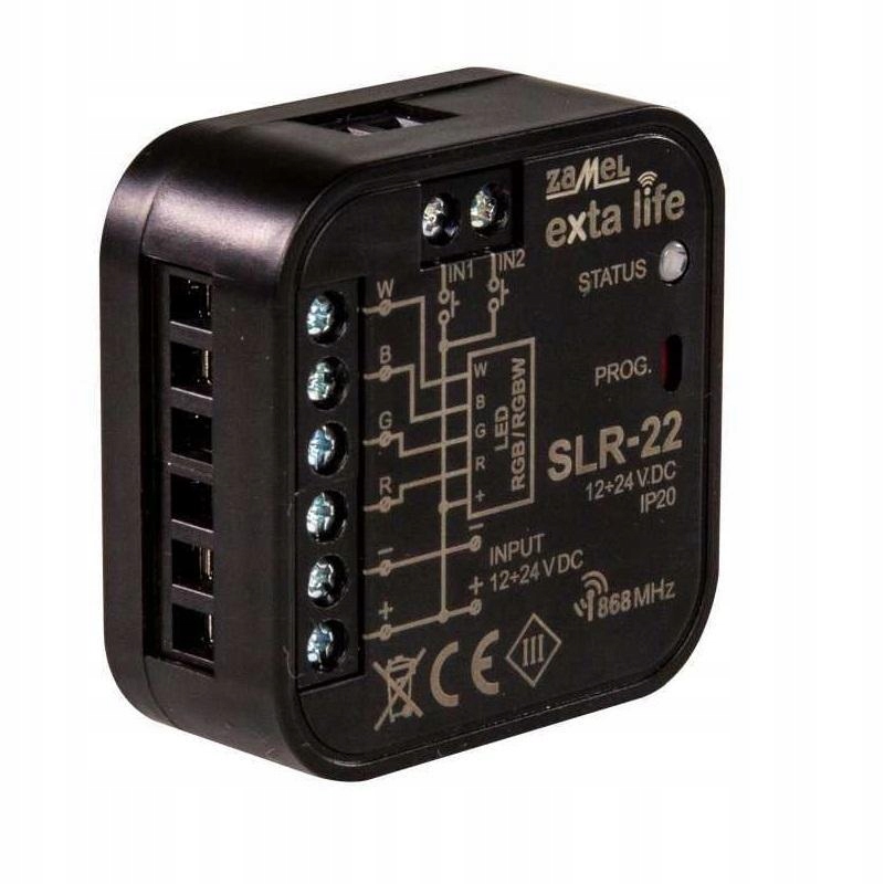 Exta Life – Led ovládač Rgbw 12-24V DC SLR-22