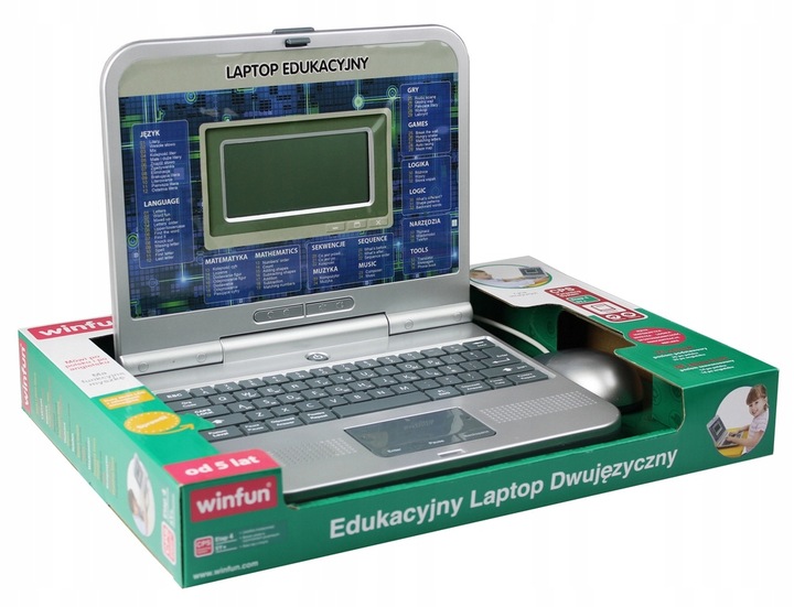 

Edukacyjny Laptop Dwujęzyczny smily play 008086 5+