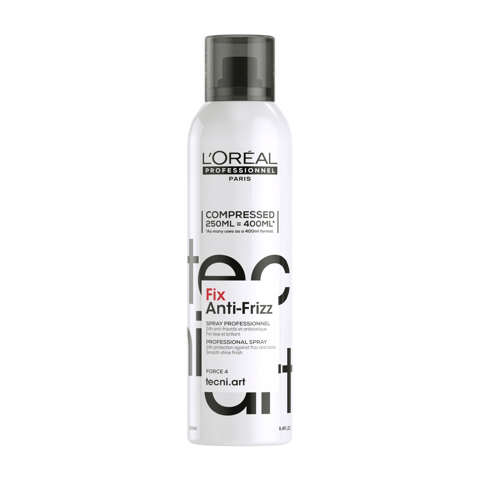 Loreal Tecni Art Anti Frizz silný lak proti krepatění vlasů 250 ml