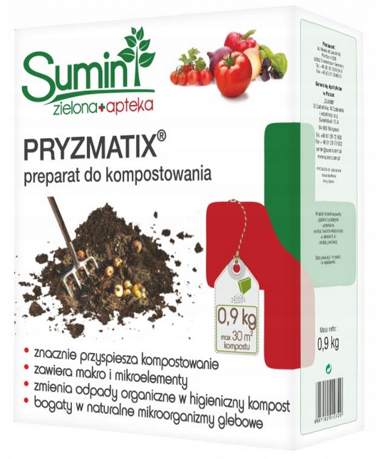 

Sumin Pryzmatix 900 g Bio do kompostowania