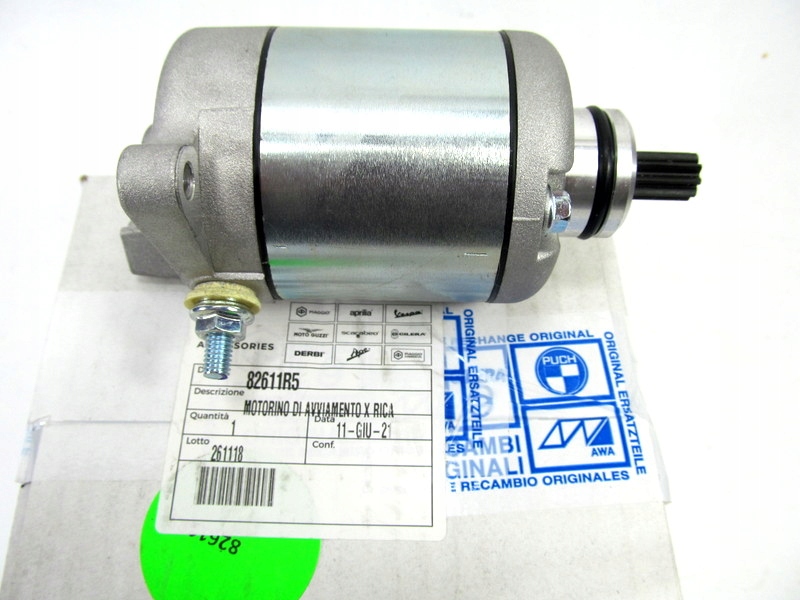 82611R5 - Оригинальный стартер Piaggio 125 200 X7 X8 X9 MP3